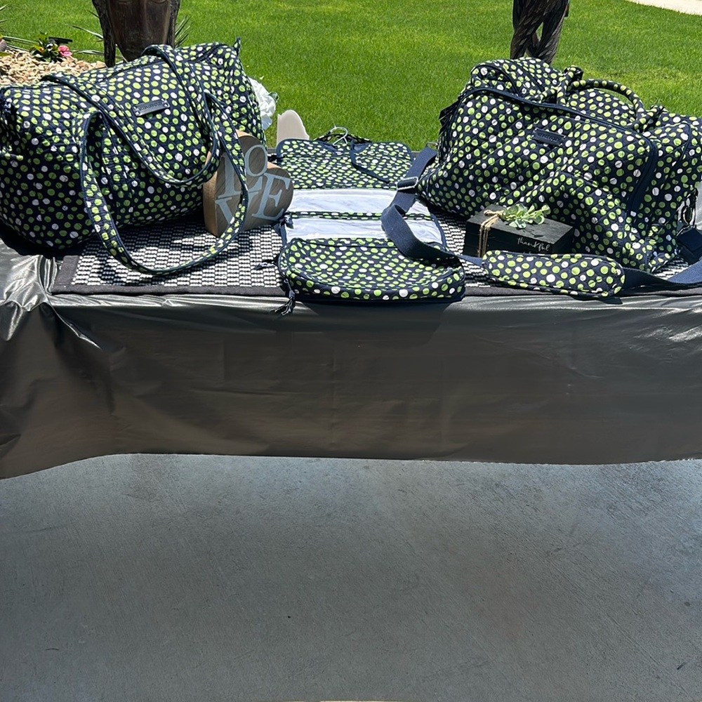 3 piece travel Vera Bradley set: Lucky You
Spring 2015